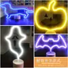 Fabricante Luces de Forma Neón Regalos de Navidad Flamenco Unicornio Arco Iris Luz Nocturna USB Luces de Neón LED Venta al por Mayor