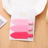 Dopamina estilo coreano simples sem costura clipe lateral marrom leite grampo de cabelo feminino franja lateral clipe de cabelo acessório de cabeça grampo de cabelo para cabelo quebrado