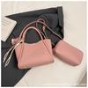 Bolsa de mão estilo saco vintage simples, modelo 2025, para mulheres, ideal para outono e inverno. Bolsa de ombro moderna e elegante, estilo nichado, para uso casual.