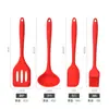 Juego de Siete Piezas de Utensilios de Cocina de Silicona Cuchara Antiadherente Espátula Raspador Espátula para Ollas Juego de Cucharas para Sopa Utensilios de Cocina Resistentes a Altas Temperaturas