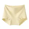 Calzoncillos tipo bóxer de jacquard de algodón puro clase A con entrepierna extendida, entrepierna antibacteriana de algodón puro, de talle medio-alto que se ajusta a la cadera para mujer