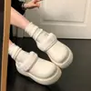 Zapatos Cerrados de Algodón tipo Pantufla de Terciopelo Talla Grande Casual para Mujer 2026 Otoño/Invierno Nuevos Lindos Zapatos Cerrados para Exteriores para Mujer