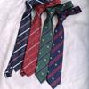 Accesorios para Camisa Estilo Universitario Versátil Elegante Uniforme Hombres y Mujeres Corbata JK/DK Uniforme Escolar Japonés Pajarita Ins Rayas de Moda