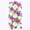 Parede de rosa biónica de fábrica arco de abertura de casamento parede de flores guia de flores para estrada adereços de casamento flor decorativa artesanal diy