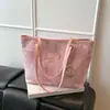 Bolsa Tote de Ombro Casual Simples Versátil Elegante de Alta Qualidade com Textura - Lançamento Moda Verão 2026