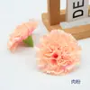 Simulação 8 cm Cravo Presente Caixa de Flores Material Pacote Combinando Flor Dia das Mães Bolo Sobremesa Mesa Decorativa Chapelaria