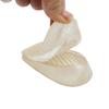 Almohadillas de Silicona Invisibles para Talón de Media Talla para Hombres y Mujeres, Suaves y Elásticas, Absorbentes de Impactos, No Cansan, Plantillas para Aumentar la Altura, Almohadillas Antideslizantes para el Talón
