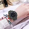 Relojes electrónicos redondos directos de fábrica para hombres y mujeres estudiantes parejas luminosos a prueba de agua LED deportivos para exteriores