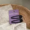 Presilha Colorida Oca Gota d'Água Franja Lateral Headwear Grampo Estilo Coreano Fofo Bico de Pato Acessórios de Cabelo para Mulheres