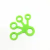 Set de Anillos de Agarre Terapéuticos de Silicona para Dedos, Set de Bolas de Agarre TPE, Entrenador de Dedos, Set de Fuerza para Dedos