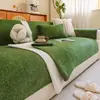 2026 Nuevo Cojín de Sofá de Lana de Alpaca Estilo Minimalista Cubierta de Sofá Manta Impermeable Antideslizante de una Pieza Estilo Otoño/Invierno Cojín de Asiento