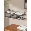 Soporte para Router Almacenamiento para Módem Óptico Decodificador de TV Gabinete con Disipación de Calor Estante de Almacenamiento de Escritorio Enchufe Soporte para Control Remoto