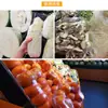 Supermercado Doméstico Desechable Perforado Frutas y Verduras Rollo Grande PE Grado Alimenticio Película Conservadora Fresca