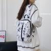 Bolso de Pecho Tie-Dye Ins para Hombres y Mujeres Estudiantes de Secundaria Diseño Simple de Nicho Deportivo Bandolera para Montar Bolso de Hombro
