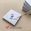 Base Líquida para Uñas Acrílicas Gel Paleta Mezcladora para Gel de Uñas Tarjeta de Paleta de Maquillaje Madera Maciza Acero Inoxidable Acrílico Pintura