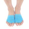 Calcetines de yoga de cinco dedos y media palma estilo coreano para mujer, conjunto de calcetines cortos con almohadilla de media talla, absorbentes del sudor, antideslizantes, de verano