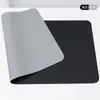 Alfombrilla Gruesa Impermeable y a Prueba de Aceite de Doble Cara para Escritorio de Laptop Transfronteriza con Alfombrilla de Ratón de Cuero de Alta Gama