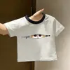 2026 Tops Cortos Estilosos de Dibujos Animados para Bebés Niños y Niñas, Nuevas Camisetas de Verano Transpirables, Camisetas Interiores de Algodón Puro, Modernos