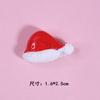 Parches de Resina DIY Personalizados con Temática Navideña, Bolsas de la Suerte, Papá Noel, Árboles de Navidad, Muñecos de Nieve, Calcetines, Cascabeles, Guantes, Accesorios