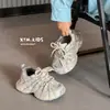 2026 Verano Nuevos Zapatos Deportivos Infantiles Bajia Pippen Modernos Correa de Araña Malla Simple Niños y Niñas Zapatos de Papá