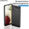 Para funda de teléfono móvil Samsung A04S cepillado M13 5G cubierta protectora A13 4G/5G silicona suave anticaída todo incluido