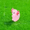 Paisagem em miniatura com figura hexagonal de dragão que brilha no escuro, decoração DIY de terrário com musgo, artesanato em resina, pequeno ornamento de mesa