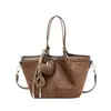 2026 Nuevo Bolso Tote Vintage de Gamuza para Mujer de Verano, Bolso de Gran Capacidad para el Trabajo Diario de Mujer, Bolso de Moda de Hombro o Debajo del Brazo