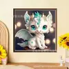 Pintura de Diamantes 5D Exportación Transfronteriza Dropshipping Etiquetado Zodiaco Lindo Pegatina DIY Mosaico Diamante Redondo Decoración del Hogar Pintura