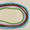 Cuentas de Vidrio de Color Natural de 4 mm Cuentas de Vidrio Pulsera DIY Collar Accesorios de Joyería Cuentas Semiacabadas Venta al por Mayor