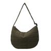 Bolsas Cross-Border Bolsas Femininas 2024 Verão Nova Bolsa Casual de Pano Grande Capacidade Ombro de Passageiro Bolsa Transversal Bolinho de Massa Atacado