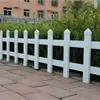 Valla de plástico de acero PVC para zonas residenciales, barandilla para césped, parterre de jardín exterior, valla pequeña para huerto en patio de villa