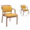 Mesa de Comedor para Envejecimiento Adecuado para Residencia de Ancianos Silla de Comedor Hogar Mesa y Silla de Madera Maciza Mesa y Silla de Madera Maciza para Centro de Cuidado de la Salud