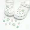 Charms KT Crocs Estrella Negra Polvo Dibujos Animados Resina Versátil Lindo DIY Accesorios Decorativos Hebillas Decorativas Desmontables