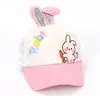 Versión coreana de la nueva gorra de red con oso gorra de béisbol para niños linda caricatura sombrero para el sol comercio exterior niño gorra de red al por mayor T520