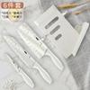 Venta al por mayor Nuevo Producto Cuchillo de Cocina y Tabla de Cortar Dos en Uno Tabla de Cortar de Paja de Trigo Cuchillo Doméstico Tabla de Cortar de Cocina Juego de Cuchillos