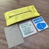 Conjunto de limpeza para celular de três peças com lenço umedecido com álcool, kit de pasta para remoção de poeira, kit auxiliar para aplicação de película