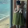 Vestido de Niña El Mago de Oz 2026 Verano Vestido de Capas para Niña Bebé Vestido de Tirantes Finos Vestido de Princesa de Malla Tutú
