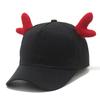 Chapéu Boné de Baseball Personalizado com Impressão Logo Bordado Placa Leve Boné de Baseball com Topo Rígido Cinco Peças Personalizado Chapéu de Baseball com Aba Dragon Antlers