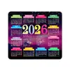 Serie de Calendarios 2026 Más Vendida Transfronteriza Alfombrilla para Ratón Escritorio de Computadora Almohadilla Engrosada Exquisita Sensación Sedosa Venta al por Mayor de Fábrica