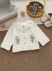 Conjunto para Bebé Niña 100% Algodón Puro Cárdigan con Lazo, Pantalones para Niña, Suéter Infantil de Punto para Primavera y Otoño con Cuello Fruncido