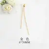 Mia fabricantes venta al por mayor materiales para joyería hecha a mano pendientes colgantes largos pendientes pendientes accesorios venta caliente transfronteriza