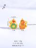 Anillo con colgante de campana feliz de Mickey Lucky Lucky Lucky de oro vietnamita que no se decolora desde hace mucho tiempo, accesorios para el año de nacimiento para mujeres