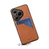 Denior Es Adecuado para Huawei P80Ultra/Mate70Pro Funda para Teléfono Móvil de Cuero Sintético con Tarjetero Anti-Caída Todo Incluido