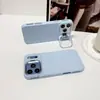 Capa de celular iPhone 17 Pro Max aplicável em outros países, capa magnética de silicone orgânico fosco com suporte para lente para Apple 16