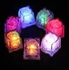 Cubos de Gelo Luminosos Quando Expostos à Água, Brinquedos de Barra Coloridos Piscantes, Luzes de Cubo de Gelo Pequenas com Sensor LED Piscante Rápido e Lento, Venda Direta do Fabricante