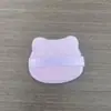 Nova Esponja de Pó Solto Cabeça de Gato Tecido Super Macio de Cristal Esponja para Selar Pó