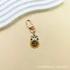 Llavero de Placa de Nombre Creativa de Panda Lindo de Moda Lista Dorada Título Colgante para Mochila de Estudiante Pequeño Regalo de Ánimo para Examen