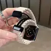 Adequado para AppleWatch789 Pulseira Apple Watch iwatch10 Geração se Silicone Marinho Magnético Dobrável Relógio