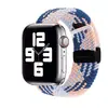 Adequado para pulseira apple iwatch apple ajustável trançada 8 pulseira apple fivela dobrável sucção magnética pulseira ultar