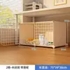 Jaula para Gatos, Inodoro para Gatos Doméstico, Villa Integrada para Gatos, Jaula para Gatos Ahorradora de Espacio con Espacio Libre, Venta Directa en Interiores